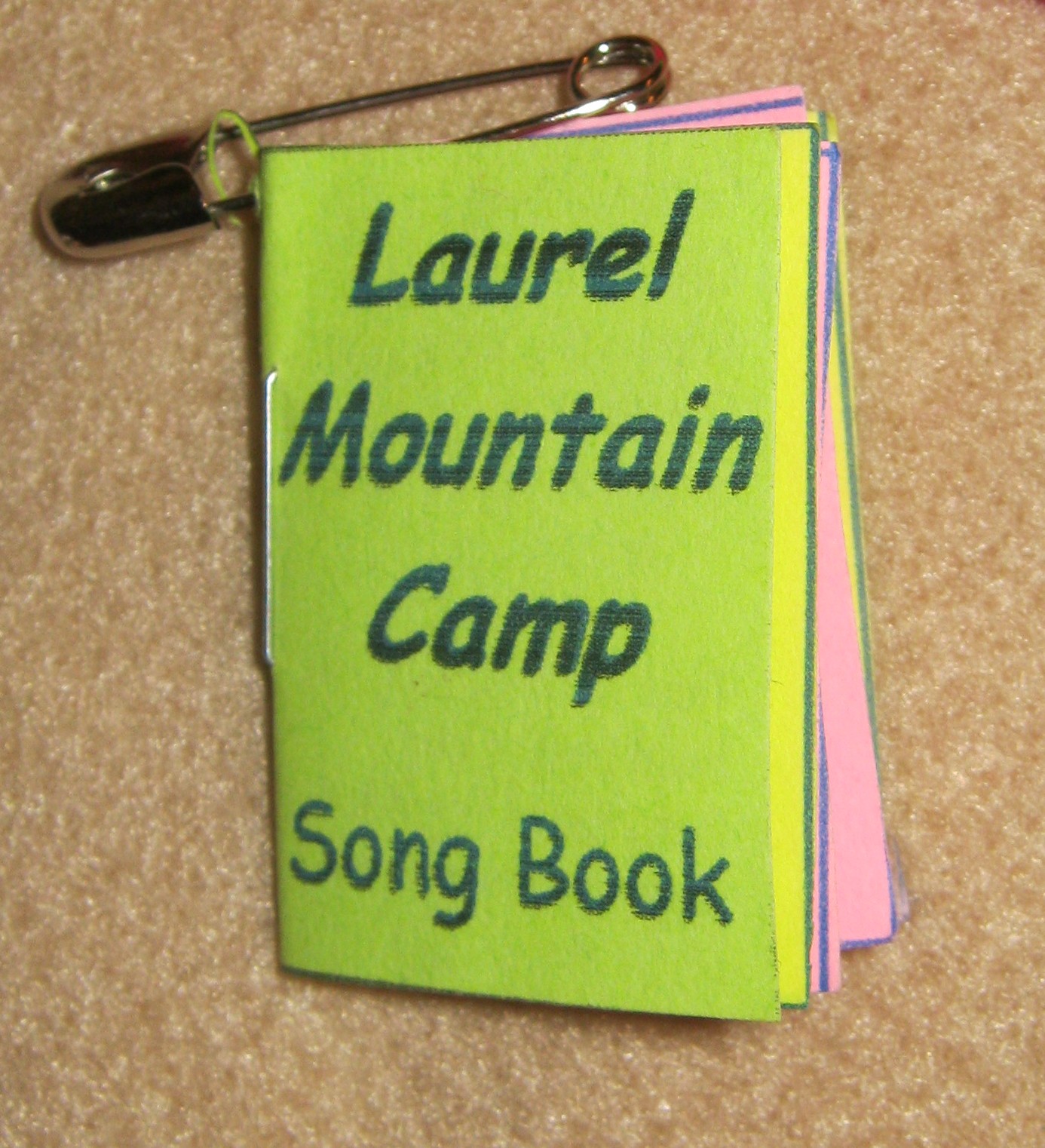 Camp Song Book Swap